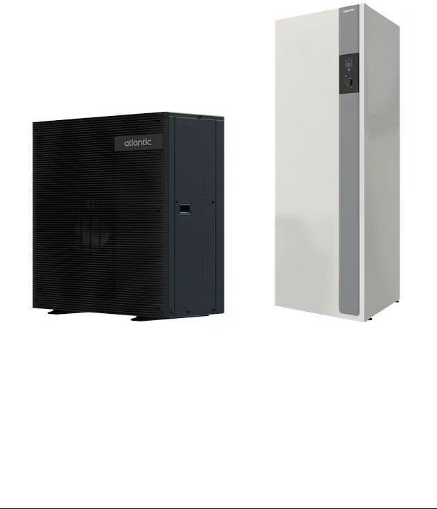 AIR/EAU POMPE A CHALEUR MONOBLOC CC+ECS BOILER ALFEA M DUO XL 10KW ATLANTIC 400V R290 vue 1