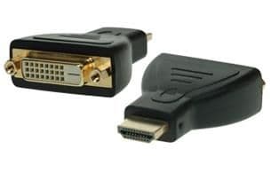 Adaptateur - fiche HDMI-A mâle - prise DVI (24 + 1) femelle vue 1