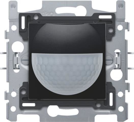 Détecteur de mouvement intérieur 180° avec contact de commutation 10A 230V 8m Black Coated vue 1