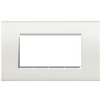 LivingLight - plaque rectangulaire 4 modules Blanc vue 1
