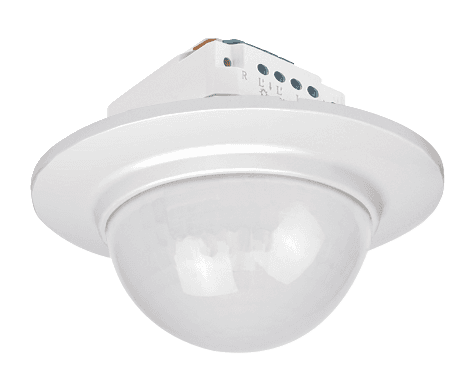 Détecteur de mouvement, 230 V, 26 m, rond, pour boîte d'encastrement vue 1