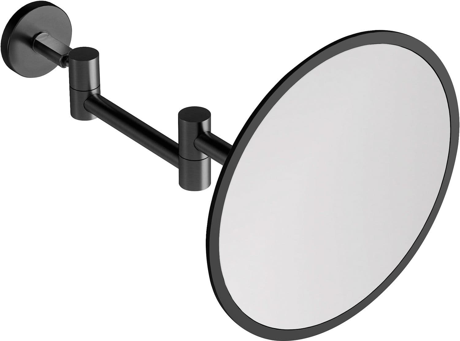 MIROIR GROSSISSANT MURAL ARCHITECT S+ COSMIC NOIR BROSSE PVD vue 1