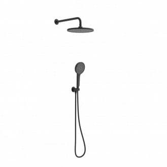 60406 KARIBIK Set de douche complet, noir mat vue 1