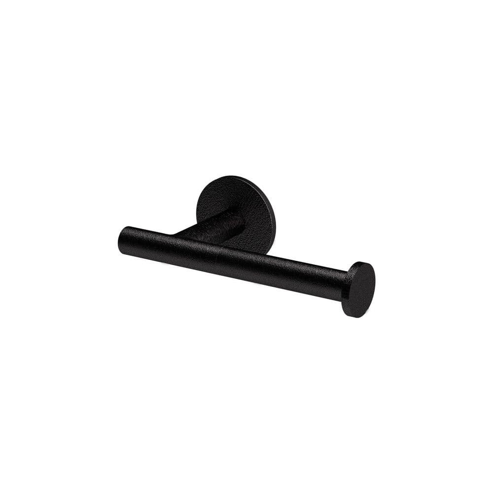 Zucchetti Pan porte papier Noir mat gaufré vue 1