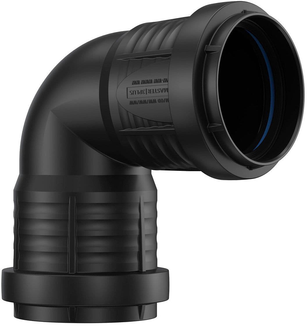 COUDE PP 90°.FF 50MM NOIR vue 1