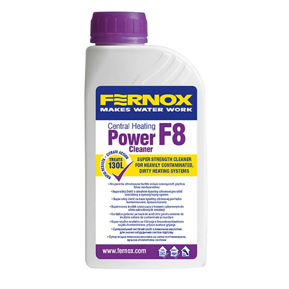 Fernox Power Cleaner F8 nettoyant 500ml vue 1