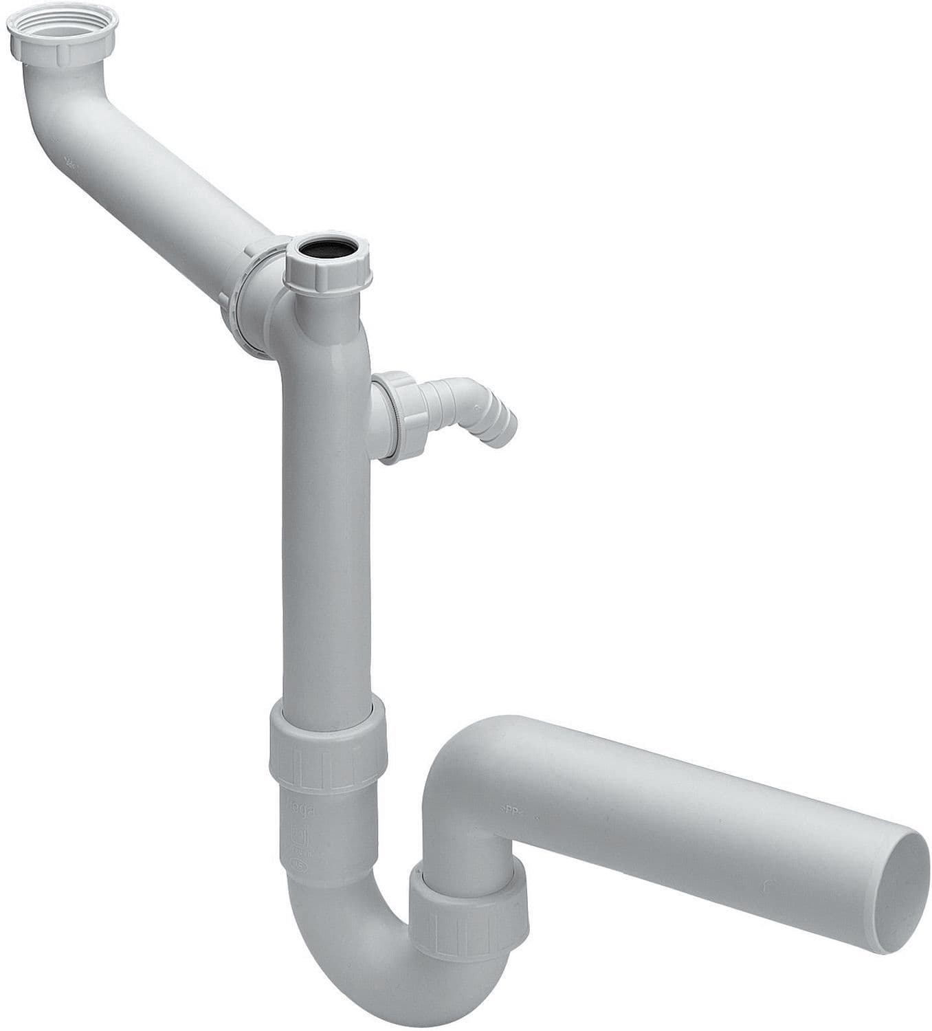 SIPHON VIEGA MODELE POUR MEUBLES 6/4"-40MM BLANC vue 1