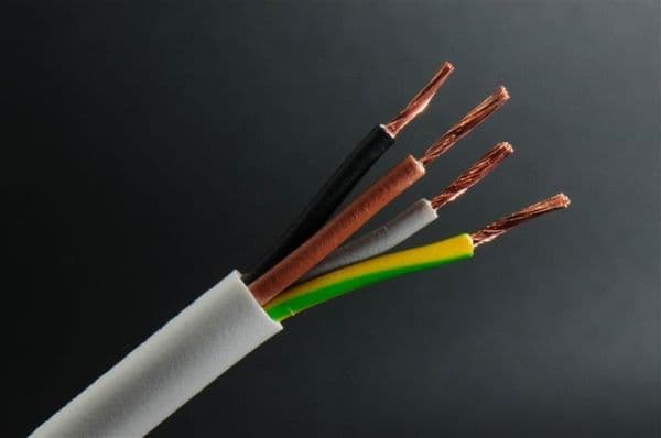 Vtmb 4 G 1.5 Blanc (H05VV-F) en rouleau de 100m vue 1