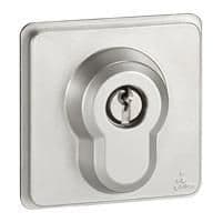 Soliroc poussoir à clé 3 positions 6A - 230V - IP55 - IK10 vue 1