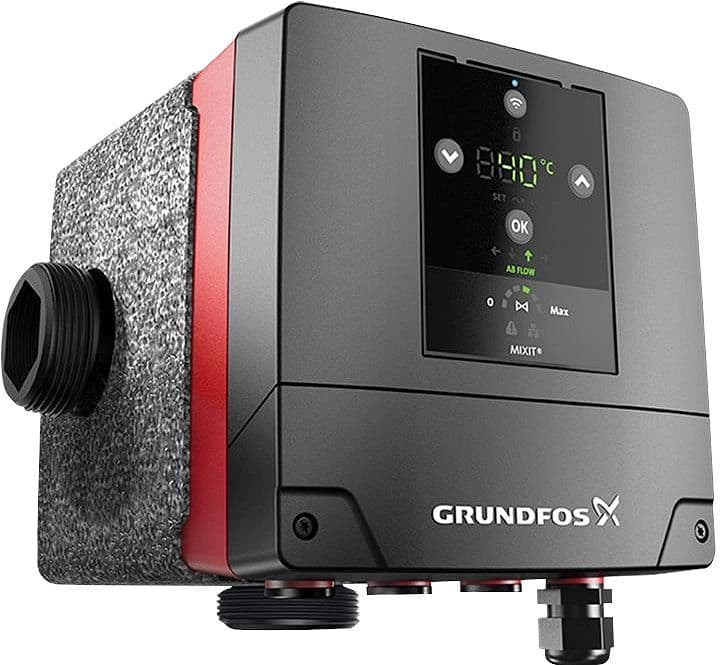 GROUPES DE MÉLANGE MIXIT RACCORD FILETÉ 25-6,3 DROITE GRUNDFOS vue 1