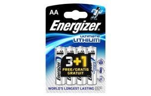 Energizer - pile Lithium - AA / LR6 - 3 + 1 gratuite - 4 pièces vue 1