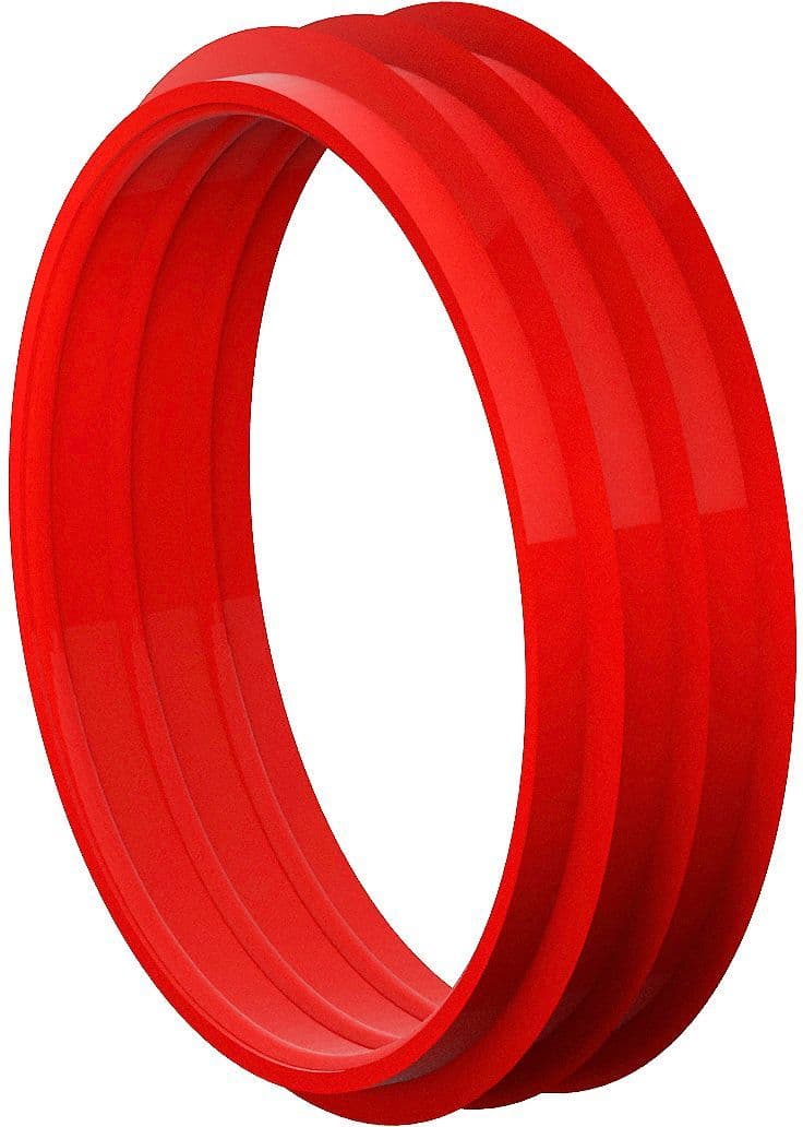 ADURO REDUCTION DE VENTILATION EPDM 150X160MM ROUGE vue 1