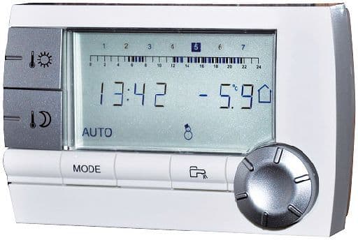 THERMOSTAT D'AMBIANCE NUMER.PROGRAMMABLE ISENSE PRO POUR CALORA TOWER REM.(AVEC FIL) CLASSE VI (4%) vue 1