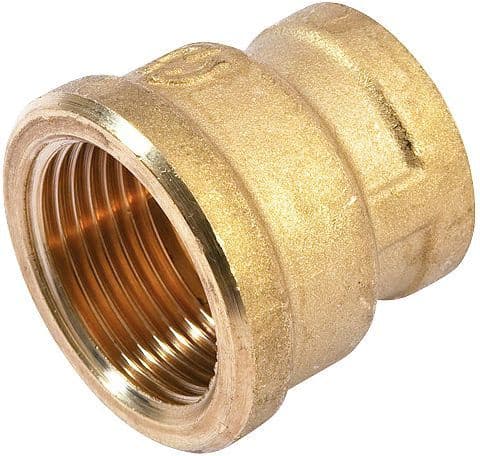 MANCHON REDUIT FILETE LAITON3/4"F-1/2"F vue 1