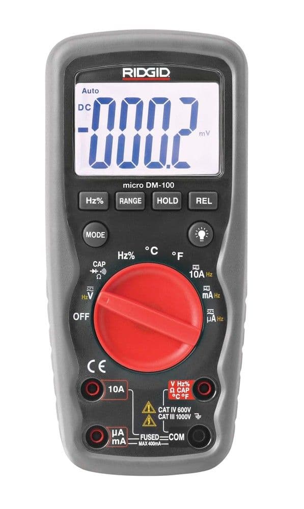 Ridgid Micro DM-100 multimètre digital vue 1