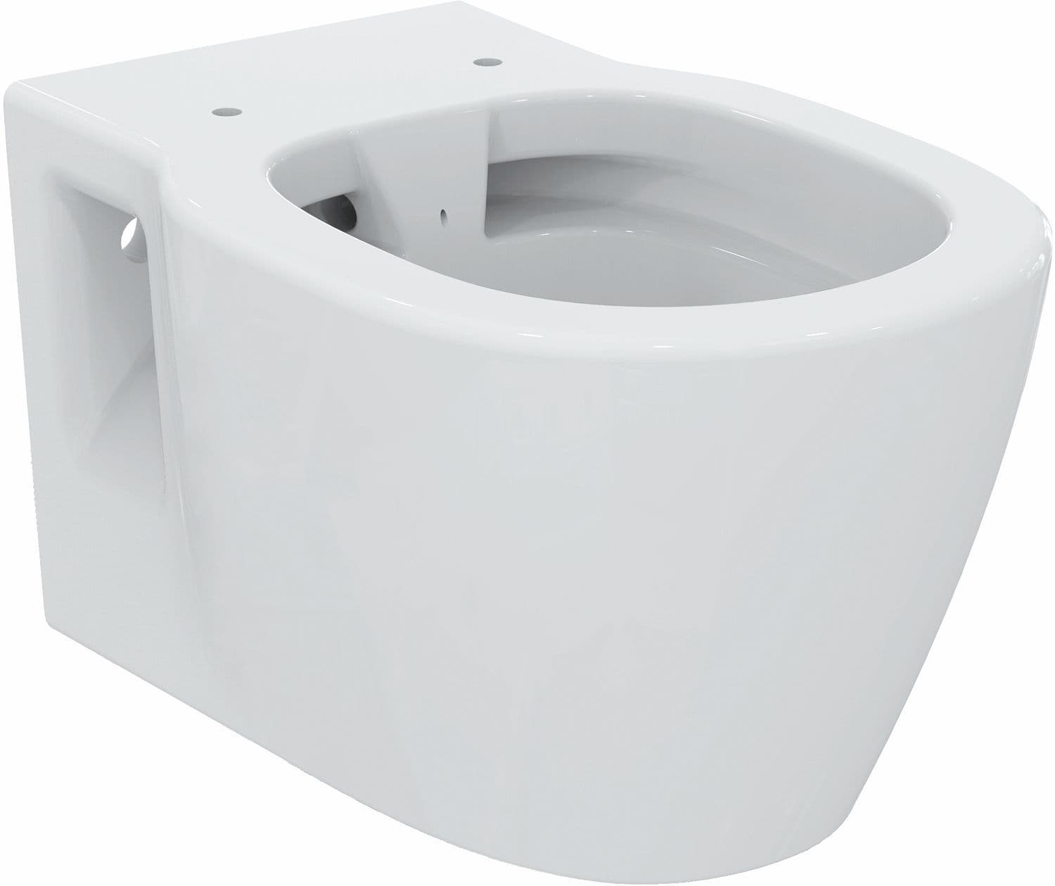 WC SUSPENDU CONNECT IDEAL STANDARD RIMLESS BLANC vue 1