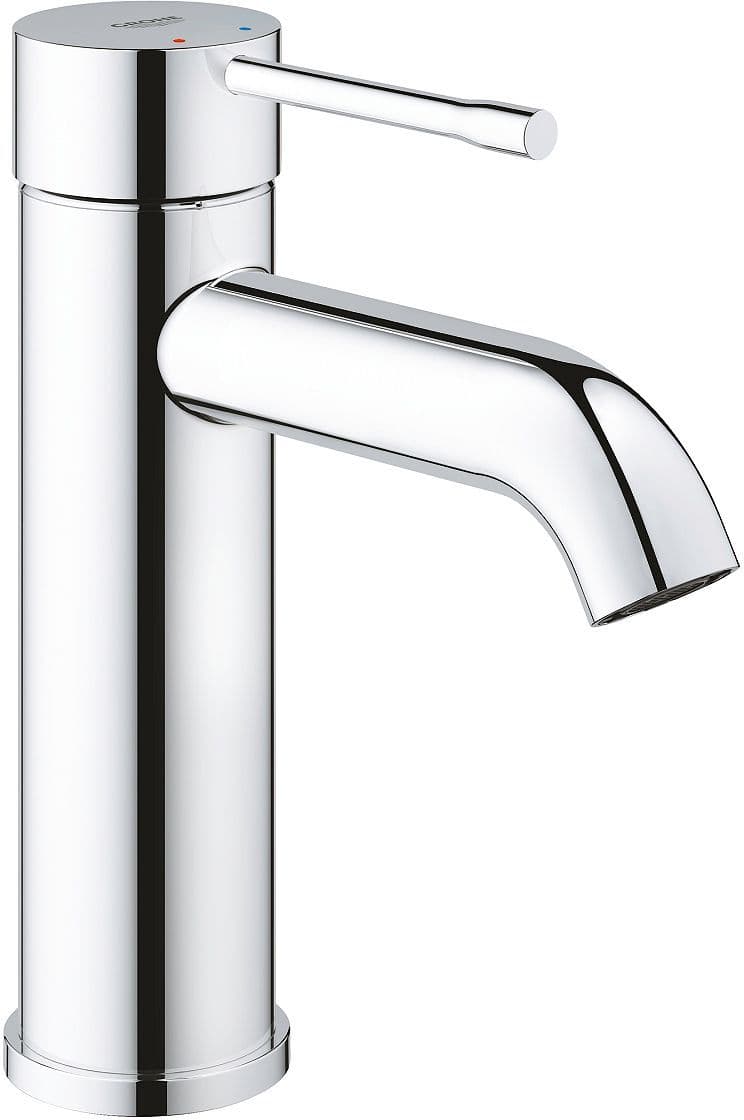 MITIGEUR LAVABO ESSENCE S-SIZE NEW FG SANS VIDAGE AUTOMATIQUE CHROME vue 1