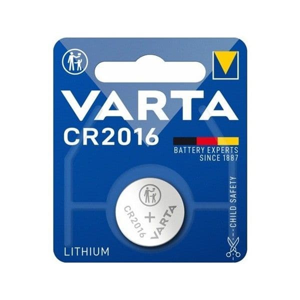 Pile électronique lithium 3V 90mAh hauteur 1.6mm diamètre 20mm vue 1