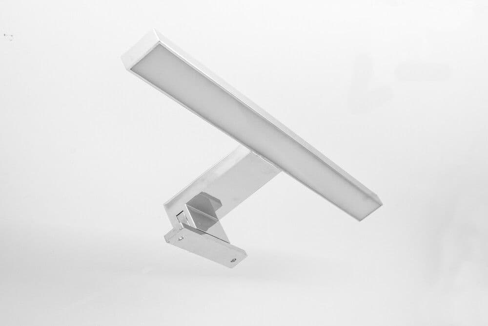 intro Basic éclairage LED 300mm IP44 220V 5W 350lm chrome vue 1