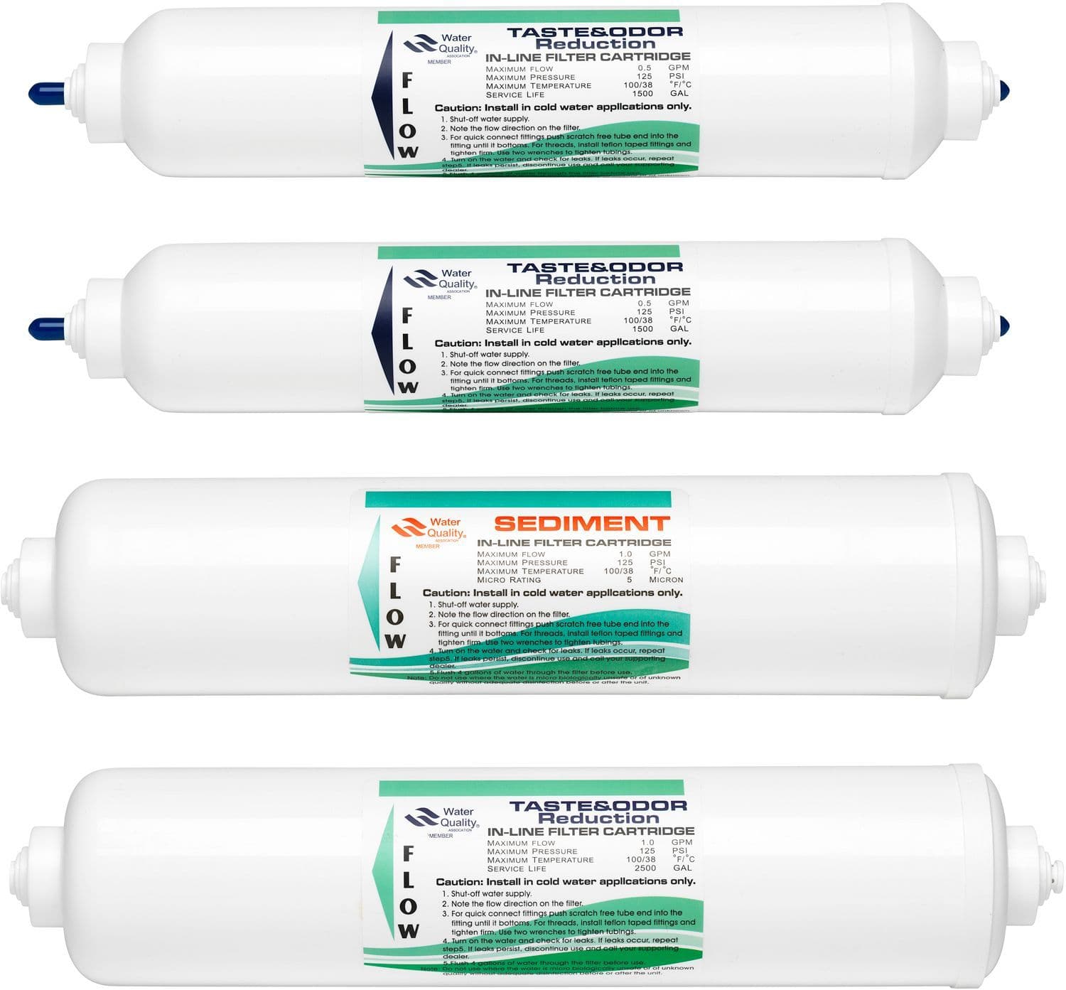 KIT CARTOCUHE ECHANCE (4PCS) POUR AQA SOURCE BWT vue 1
