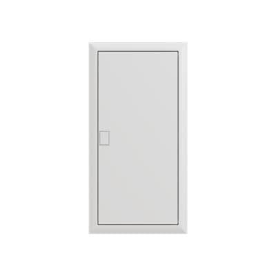 Armoire à fusibles encastrée UK600, 4 rangées de 48 modules, extensible à 56 mod., avec porte pleine vue 1