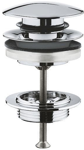 CREPINE CLICK 5/4"X64MM FG CHROME vue 1