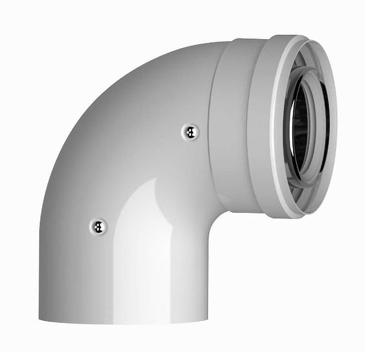 COUDE 60/100MM ALU/ALU 87° AZ393 BOSCH vue 1