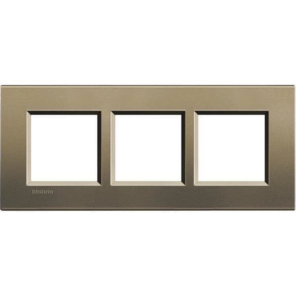 LivingLight - plaque rectangulaire 3 x 2 modules 57mm Square vue 1