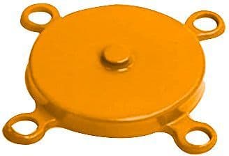 COUVERCLE POUR CAPUCHON DE REMPLISSAG 2" ORANGE vue 1