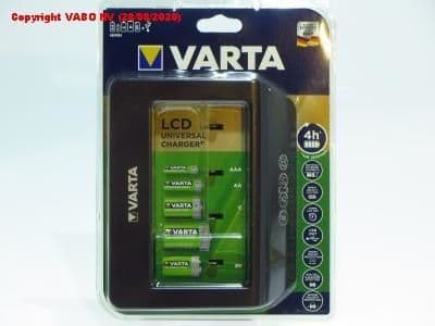 Chargeur universel avec LCD pour piles - 4 x AA ou AAA / C / D ou 1 x 9V + Usb vue 1