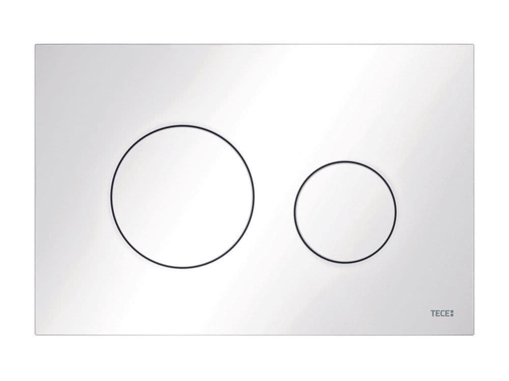Tece TeceLoop plaque de commande duo blanc 220 x 150 x 5 mm vue 1