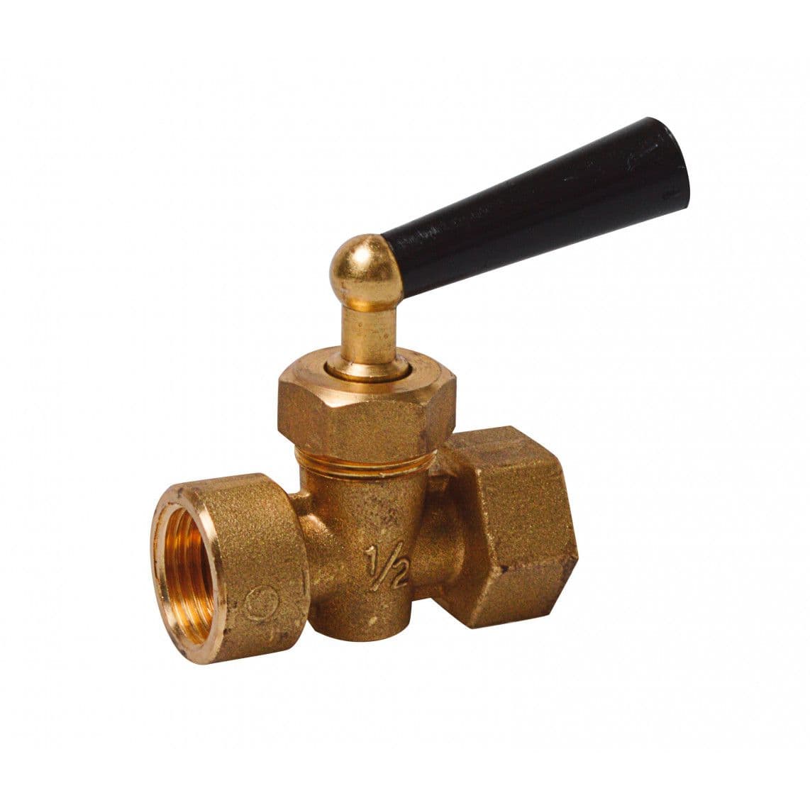 984520163 Vanne d'arrêt pour manomètre, 1/2" Fx1/2" F vue 1