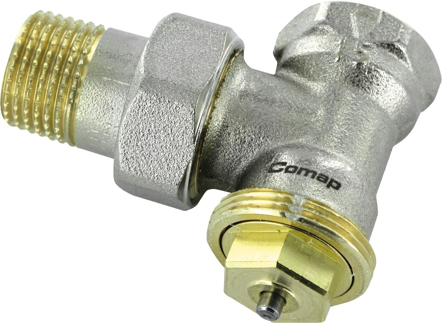 VANNE RADIATEUR THERMOSTATIQUE COMAP EQUERRE 3/4"MF-M28 vue 1