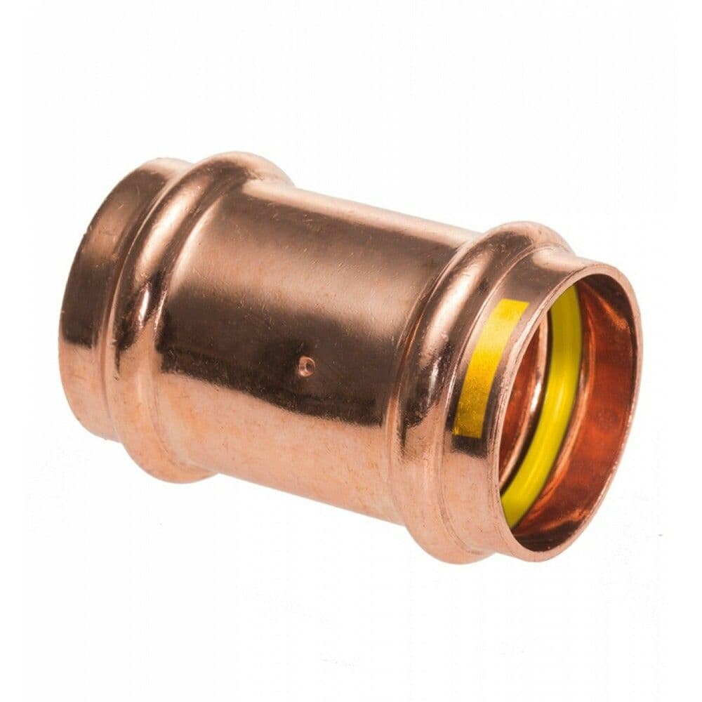 Conex Bänninger raccord sertir profil B cuivre gaz manchon FF 35 vue 1