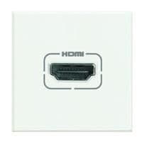 Axolute prise Hdmi White 2 modules vue 1