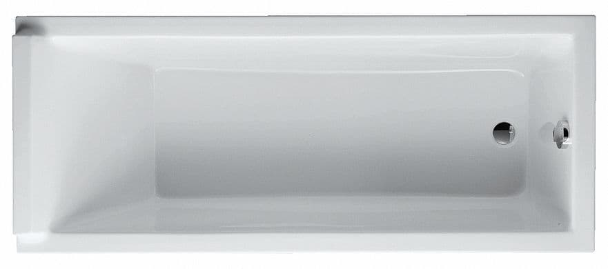 BAIN ACRYL STARCK DURAVIT SANS PIEDS 170-75CM BLANC vue 1