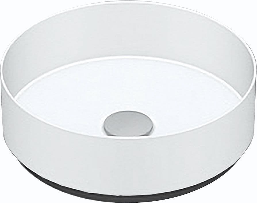 VASQUA A POSER AB.KE325 DIAMETRE 325MM SANS PLAGE ROBINET/TROP-PLEIN BLANC vue 1