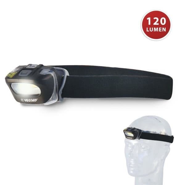 Lampe frontale 3W Led cob vue 1