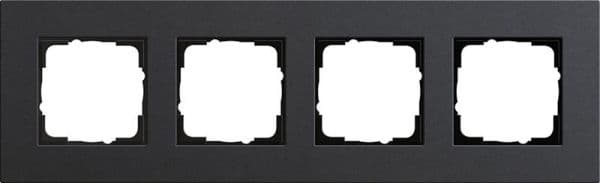 Cadre de finition Gira Esprit Anthracite linoléum-multiplex Anthracite produit naturel. Des vue 1