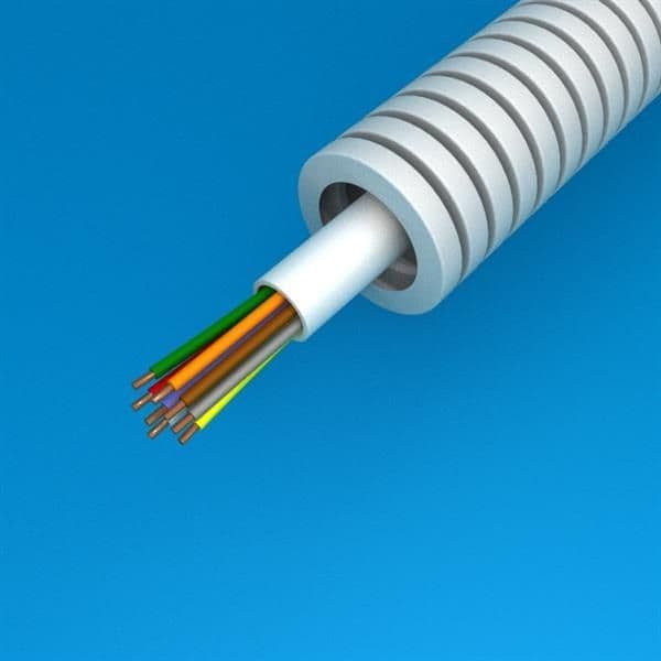 Tube précâblé alarme 8 x 0.22 Bobine de 300m sur bobine de 300m vue 1