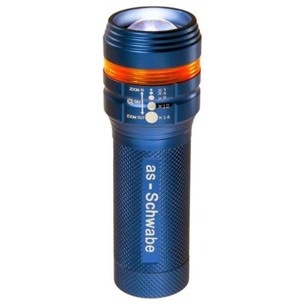 Lampe de poche torche à Led avec zoom vue 1