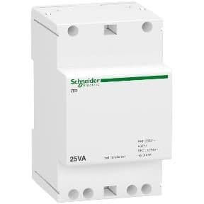 Transformateur de sonnerie modulaire iTR - 230V 50 - 60Hz - sortie 12 - 24V - 25VA vue 1