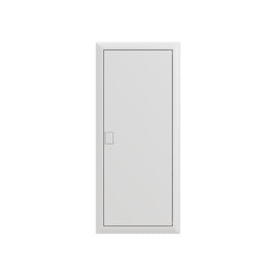 Armoire à fusibles encastrée UK600, 5 rangées, 60 modules extensible à 70 mod., avec porte pleine vue 1
