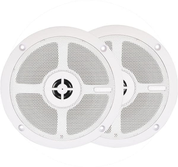 MDC6.2 W, enceinte encastrable, rond, Blanc (2 pièces) vue 1