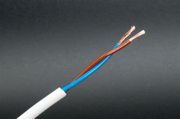 Vtlb 2 x 0.75 Blanc (H03VV-F) en rouleau de 100m vue 1