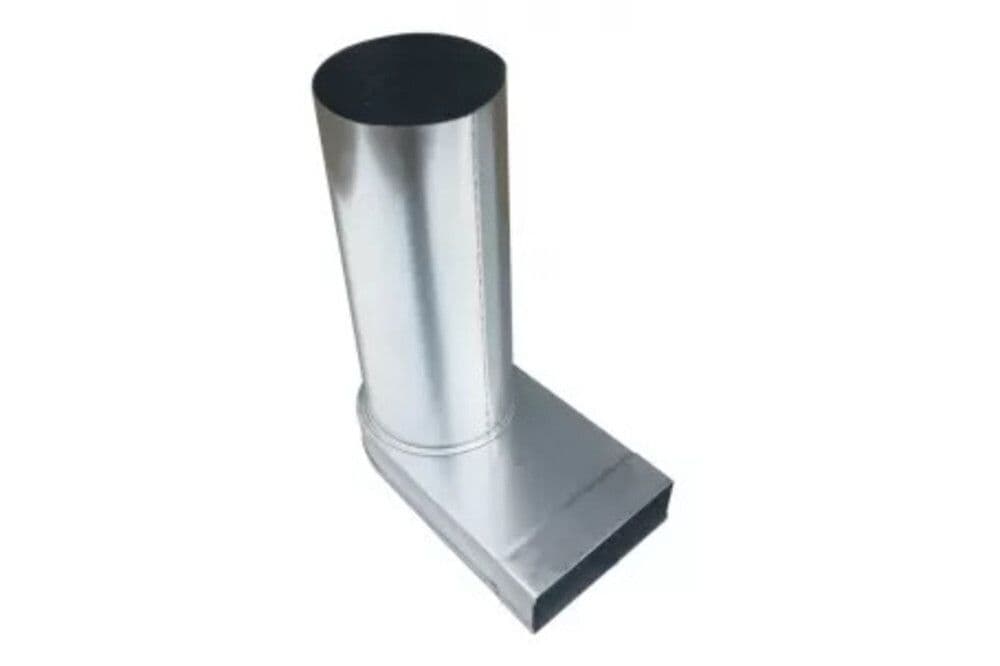 Sanutal Mecano coude prolongé 90° 80x400/D200 vue 1