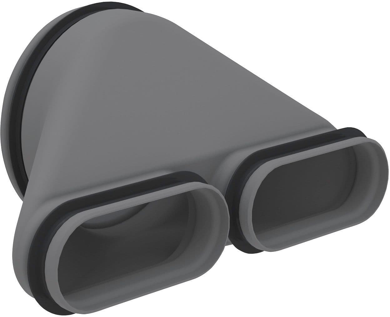 CK300 RACCORD DROIT CK300/DN125 ZEHND. vue 1