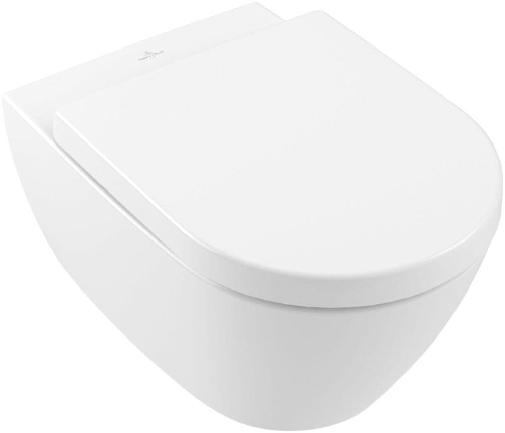 Villeroy&Boch Subway 2.0 toilette suspendue DirectFlush alpin blanc CeramicPlus vue 1