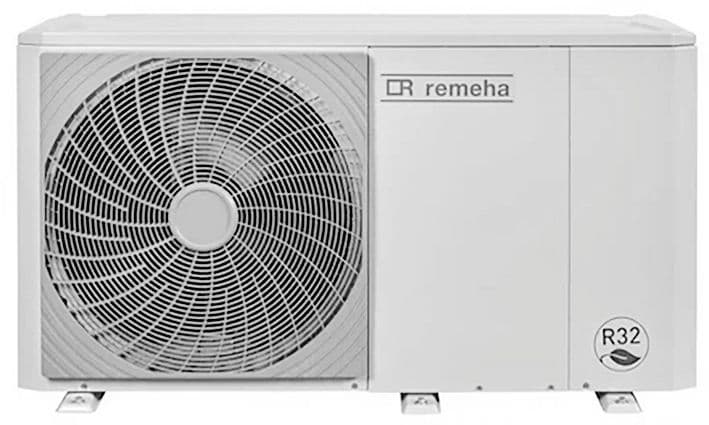 UNITE EXTERIEUR HYBRIDE AIR/EAU PAC MONOBLOC ELGA/MERCURIA ACE H REMEHA 4KW 230V vue 1
