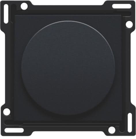 Set de finition pour variateur à bouton rotatif ou régulateur de vitesse Black Coated vue 1